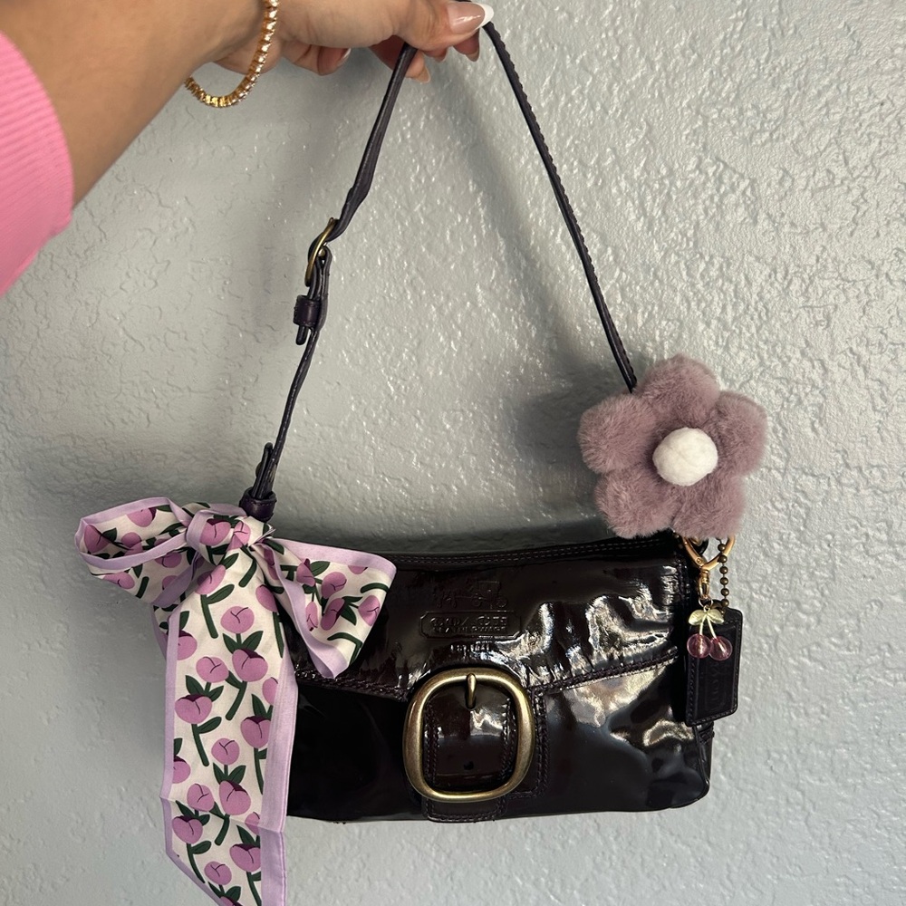 Coach Bleeker Buckle SoHo Legacy Shoulder Bag Vintage Y2K